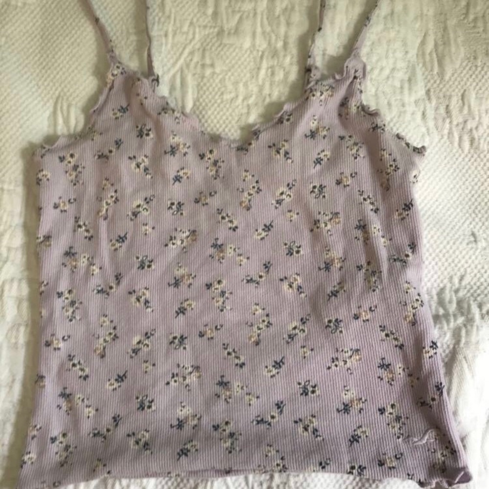 Ruffle tank